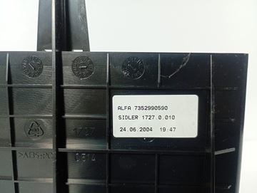 ALFA ROMEO 147 FL 04-10 DRŽÁK NA NÁPOJ DRŽÁK NA NÁPOJ SKŘÍŇKA OE 7352990590