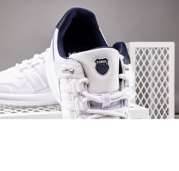 Buty sneakersy męskie skórzane K-Swiss RINZLER 08907-148 SPORTOWE WYGODNE