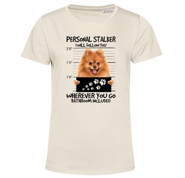 Koszulka Pomeranian Szpic tshirt pies Organic XXL