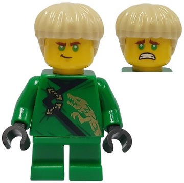 NOWA Figurka LEGO Ninjago - Młody LLOYD, Young - Zielony Ninja - njo674