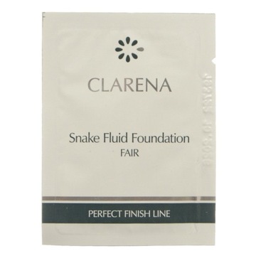 CLARENA Fluid Fundation próbka 3 ml Fair