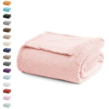 Одеяло стеганое 220х240 см Пудрово-розовое