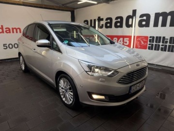 Ford C-MAX II Grand C-MAX Facelifting 1.5 EcoBoost 150KM 2016 Ford C-MAX TITANIUM jedyny tak wyposazony unikat bezwypadkowy ledy kamera, zdjęcie 1
