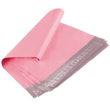 РОЗОВАЯ КУРЬЕРСКАЯ ФОЛЬГА УПАКОВКИ СМЕШАЙТЕ ОБРАЗЦЫ РАЗНЫХ РАЗМЕРОВ СМЕШАЙТЕ 12 ШТ.