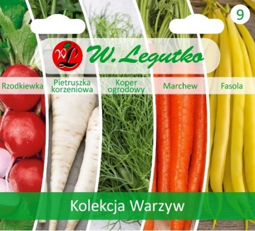 KOLEKCJA WARZYW POLSKICH ZESTAW 5 SZT WARZYWNIAK