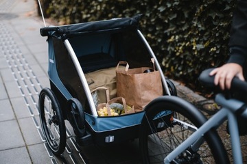 ВЕЛОСИПЕД THULE COURIER ДЛЯ 1-2 ДЕТЕЙ КОЛЯСКА ДЛЯ СОБАКИ ДЛЯ БАГАЖА