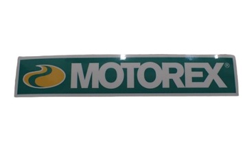 MOTOREX KTM OLEJ NAKLEJKA STICKER 18 x 3,4 cm