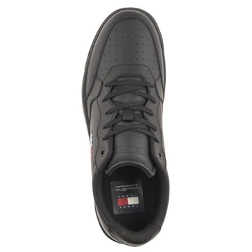 Buty Sneakersy Męskie Tommy Hilfiger TJM Retro Black EM0EM01397 Czarne