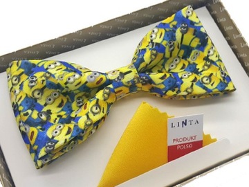 MUCHA / MUSZKA MĘSKA ŻÓŁTA MINIONKI + POSZETKA