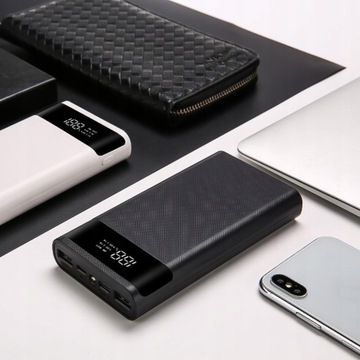 Kebidumei Dual USB Micro USB Type C Power Bank