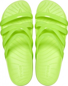 Женские глянцевые сандалии Crocs Splash 37-38