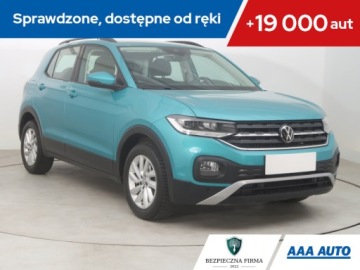 Volkswagen T-Cross SUV 1.0 TSI 110KM 2021 VW T-Cross 1.0 TSI, Salon Polska, Serwis ASO