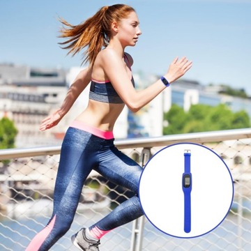 Фитнес-часы: силиконовый шагомер для бега