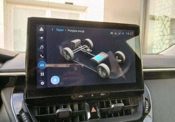 Toyota Corolla XII Sedan Facelifting 1.8 Hybrid 140KM 2024 Toyota Corolla Corolla Style FV23 Salon PL Serwis ASO Bezwypadkowy 1, zdjęcie 17