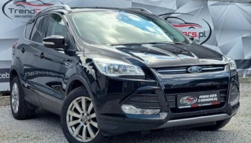 Ford Kuga II SUV 2.0 Duratorq TDCi 140KM 2013 Ford Kuga 2.0 Diesel 150 KM 4x4 Titanium bezwypadkowa oplacona 2.0 Diesel, zdjęcie 1