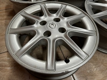 4× DISK HLINÍK RENAULT OE 6.0" X 15" 4X100 ET 36