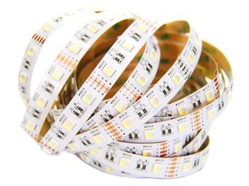 Taśma PREMIUM LED RGBW 4w1 1m 5050 4 CHIPy CIEPŁA