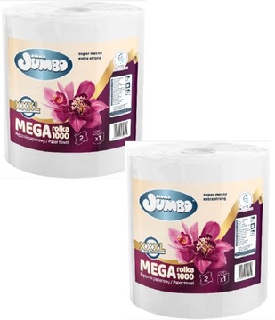 RĘCZNIK PAPIEROWY Słonik Jumbo MEGA XXXL 1000 l
