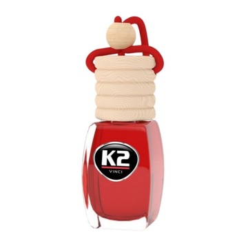 K2 VENTO INTENSIVE АВТОВЕШАЛКА С АРОМАТОМ ЗЕРКАЛА КЛУБНИКИ 8 мл