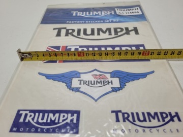 НАБОР ЗАВОДСКИХ НАКЛЕЕК TRIUMPH №3 M9110005