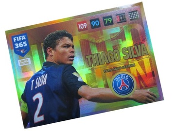 PANINI FIFA 365 2017 KARTY PIŁKARSKIE LIMITED THIAGO SILVA PARIS PSG