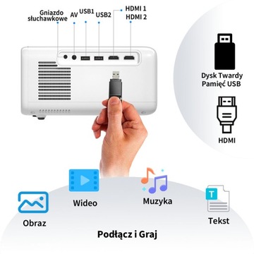 Проектор Проектор Android 9 WIFI Bluetooth 8000LM