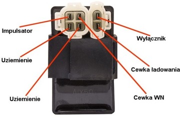 Модуль зажигания Scooter 2T KEEWAY ZIPP BARTON ROMET