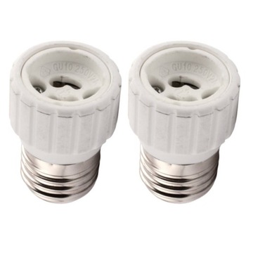 ADAPTER PRZEJŚCIÓWKA E27 DO ŻARÓWKA GU10 2szt.