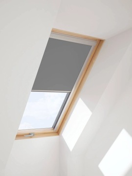 Roleta Zaciemniająca RoofLITE+ DUA 78x118 Szary