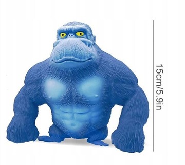 Игрушка Squishy Monkey Anime LaTex Gorilla Jungle