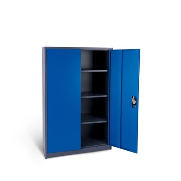 Металлический офисный шкаф для документов, Шкаф для мастерской для гаража, запираемый для папок