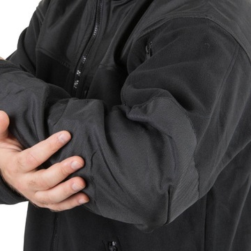 Bluza Męska Polarowa Polar Kurtka Helikon Classic Army Ciepła Czarna L