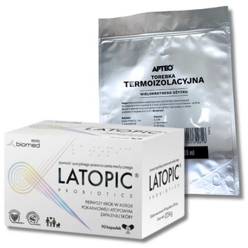 LATOPIC 90 КАПСУЛ + ТЕРМОИЗОЛЯЦИОННЫЙ СУМОК!!!