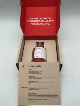 Perfumy damskie Dossier Floral Musk 50 ml EDP