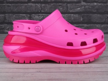 Klapki damskie, sportowe, chodaki Crocs MEGA CRUSH 2079886UB PLATFORMY