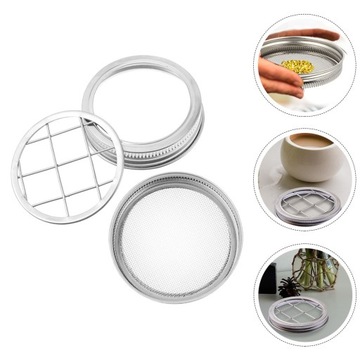 1 комплект крышек для проращивания из нержавеющей стали