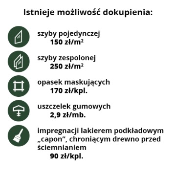 ДВЕРЬ ОТКРЫТАЯ с многостворчатым окном - 140x200 см