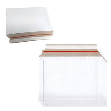Koperta kartonowa kurierska 175x240mm biała 10szt