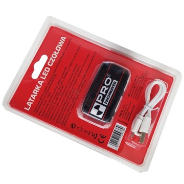 PRO светодиодный налобный фонарь 120лм аккумулятор 1200мАч