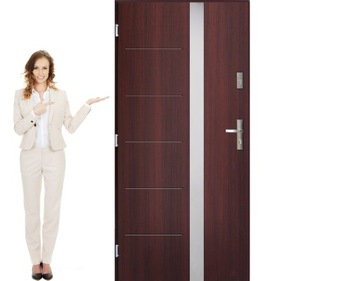 Drzwi Zewnętrzne Wejściowe INOX Polskie 80/90