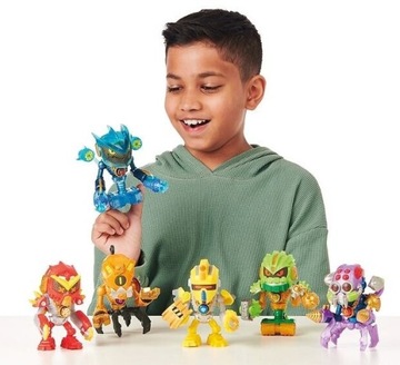 TREASURE X ROBOTS ЗОЛОТОЙ РОБОТ 15 УРОВНЕЙ COBI