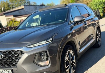 Hyundai Santa Fe IV SUV 2.0 CRDi 185KM 2020 Hyundai Santa Fe 1WL Salon PL FV23 Panorama ACC Martwe Pole Skora Kamera360, zdjęcie 39