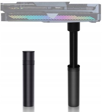 Podpórka Uchwyt pod KARTĘ graficzną GPU 73 -120mm CZARNA METALOWA