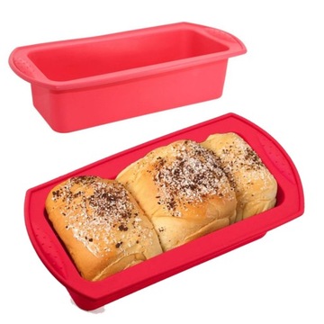 СИЛИКОНОВАЯ ФОРМА ДЛЯ ВЫПЕЧКИ ТОРТОВ ПРОТИВЕНЬ ДЛЯ ХЛЕБА LOOK BAKER PATE