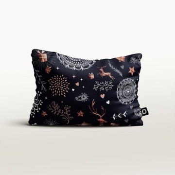 Poduszka WINTER wzór BN18 | świąteczne ornamenty