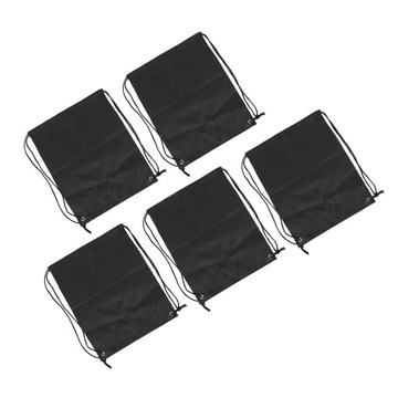 5шт. Рюкзак большой емкости из водонепроницаемой ткани на шнурке 51