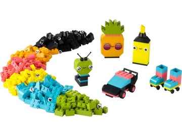 LEGO Classic 11027 Kreatywna zabawa neonowymi kolorami