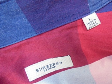 40 BURBERRY LONDON KOSZULA W KRATKĘ MULTI Z702