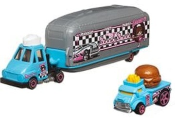 Hot Wheels HMF90 Ciężarówka Super rigs DINE'N DASH Autka