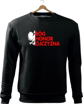 BLUZY PATRIOTYCZNE JAKOŚĆ HIT PREZENT NOWE 24h Bóg Honor Ojczyzna